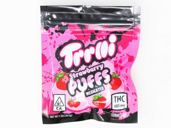 Trrlli Strawberry Puffs 600mg THC