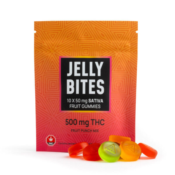 Jelly Bites Extra Strength 500mg THC - Image 2