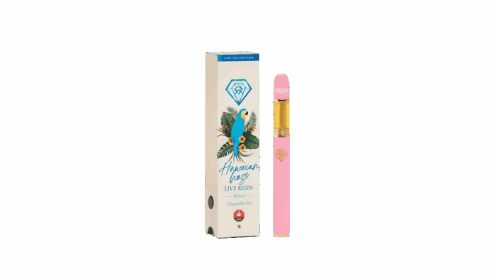 Diamond Concentrates Live Resin Disposable Pen - 1g - Hawaiin Haze