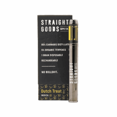 Straight Goods Supply Co. Distillate Disposable Pen - 1g - Dutch Treat