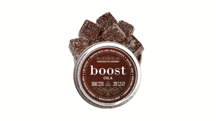 Boost Edibles - 300mg THC - Cola Gummies