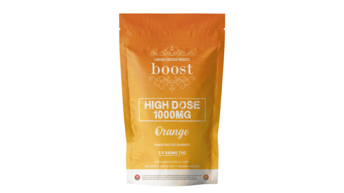 Boost Edibles - 1000mg THC - Orange
