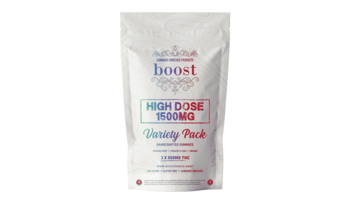 Boost Edibles - 1500mg THC - Variety Pack