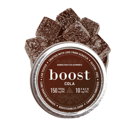 Boost Edibles - 150mg THC - Cola Gummies