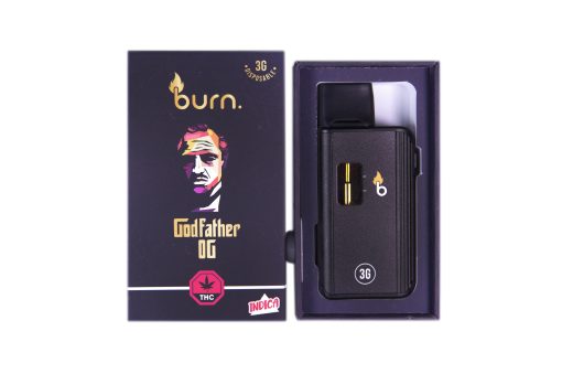Burn Disposable Vapes - 3g - Godfather OG