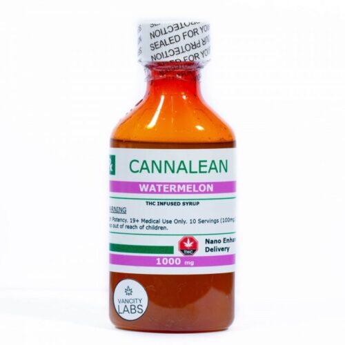 Cannalean - 1000mg Watermelon THC Infused Syrup