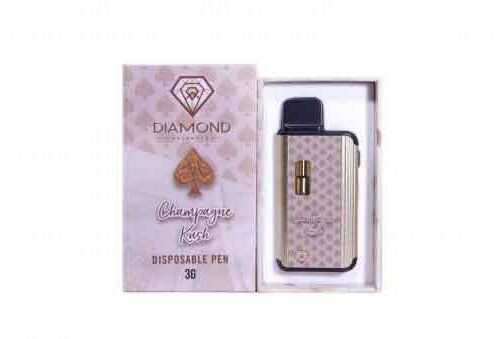 Diamond Concentrates Distillate Disposable Pen - 3g - Champagne Kush