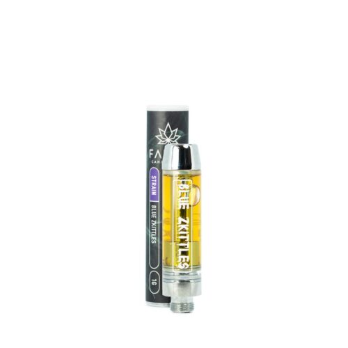Faded Cannabis Co. Full Spectrum THC Vape Cartridge - 1ml - Blue Zkittlez