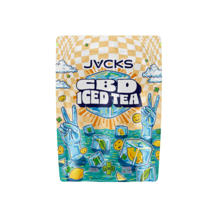 Groovin Iced Tea 10x10mg Drink Mix | JACKS