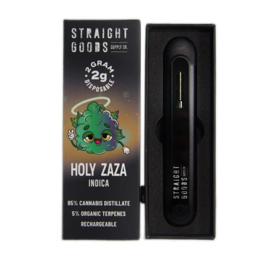 Straight Goods Supply Co. Distillate Disposable Pen - 2g -  Holy Zaza