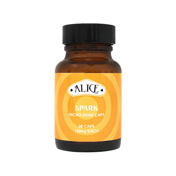 Alice Micro-Dose Capsules Magic Mushroom Capsules - Spark 150mg