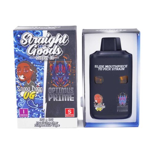 Straight Goods Dual Chamber Vape - 3g + 3g - Snoop Dogg OG x Optimus Prime