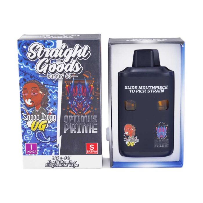 Straight Goods Dual Chamber Vape - 3g + 3g - Snoop Dogg OG x Optimus Prime