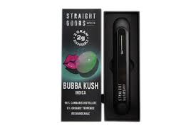 Straight Goods Supply Co. Distillate Disposable Pen - 2g - Bubba Kush