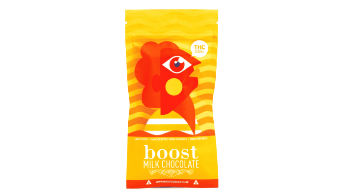 Boost Edibles - 200mg THC - Milk Chocolate Bar - Image 3