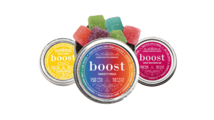Boost Regular Dose Cannabis Gummies -  150mg THC - Image 3