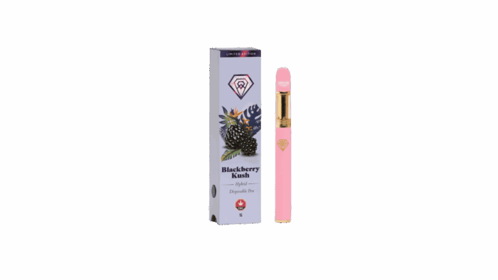 Diamond Concentrates Limited Edition Distillate Disposable Pen - 1g - Blackberry Kush