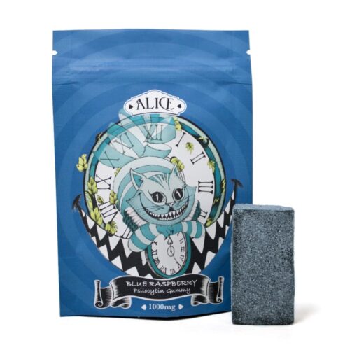 Alice- 2500mg Psilocybin - Blue Raspberry Gummy