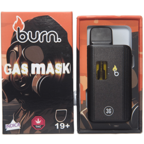 Burn Disposable Vapes - 3g - Gas Mask