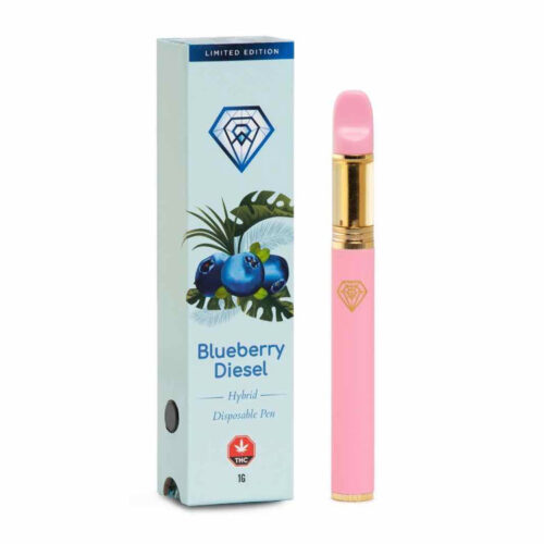 Diamond Concentrates Distillate Disposable Pen - 1g - Blueberry Diesel