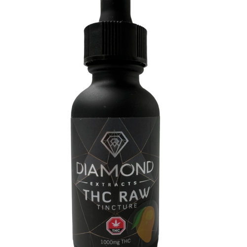 Diamond Concentrates THC Tincture - 1000mg - Mango
