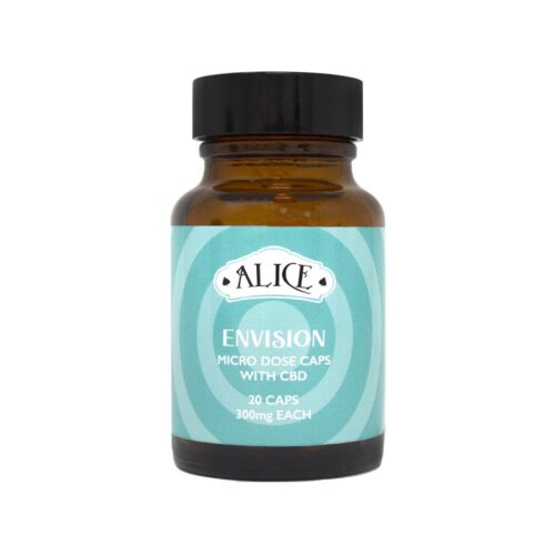 Alice Micro-Dose Capsules - Envision (CBD + Magic Mushroom - Golden Teachers)
