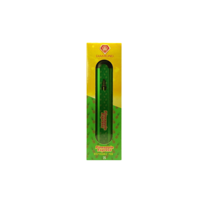 Diamond Concentrates Distillate Disposable Pen - 2g - Pineapple Express - Image 2