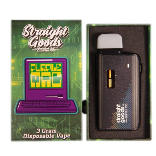 Straight Goods Disposable Vape Pen - 3g - Purple Mac