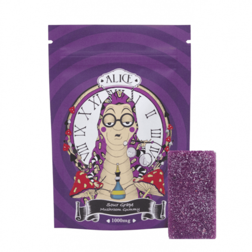 Alice - 2500mg Psilocybin - Grape Gummy