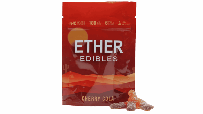 Ether Gummies - 180 mg - Cherry Cola