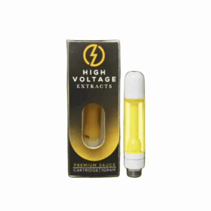 High Voltage Extracts Sauce Cartridge - 1g - Peanut Butter Gelato
